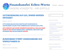Tablet Screenshot of 123-sachwerte-blog.de
